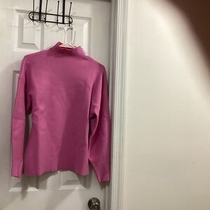Zara size small mock turtleneck pink